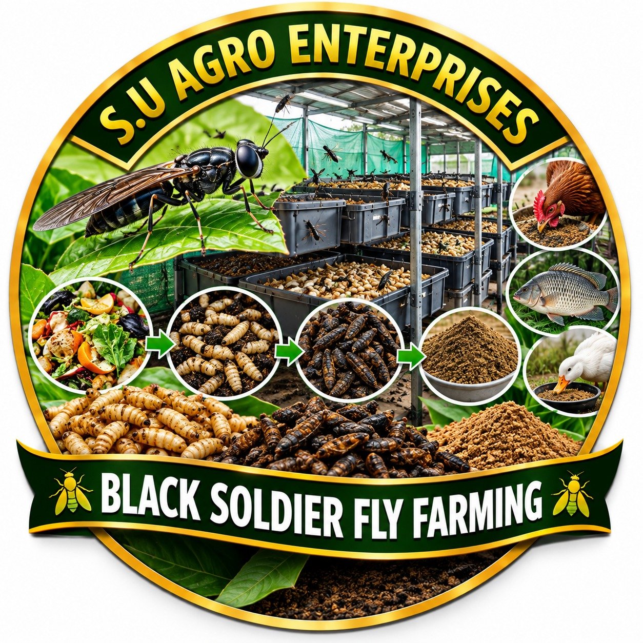 Black-Solider-Fly-Farming